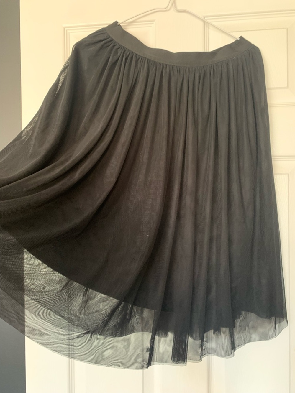Le Château Black Layered Skirt